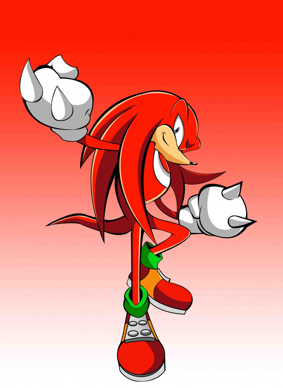 Knuckles the Echidna 2. Click to change the View. 
