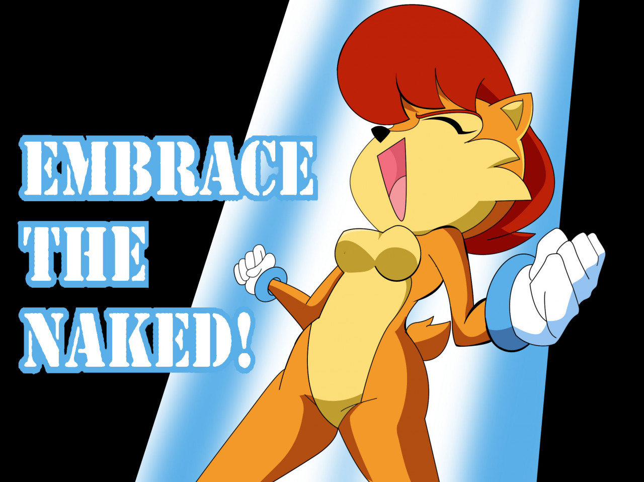 Sonic sally naked