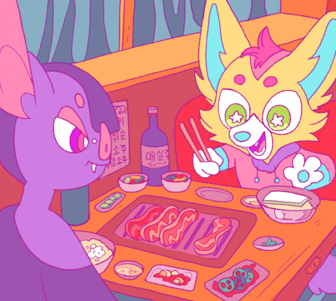 korean-barbecue-by-wallendas-fur-affinity-dot-net