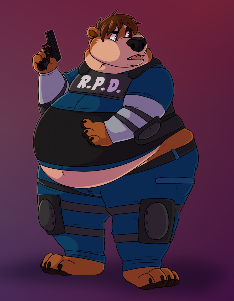 Leon Bear by WalMartin17 -- Fur Affinity [dot] net