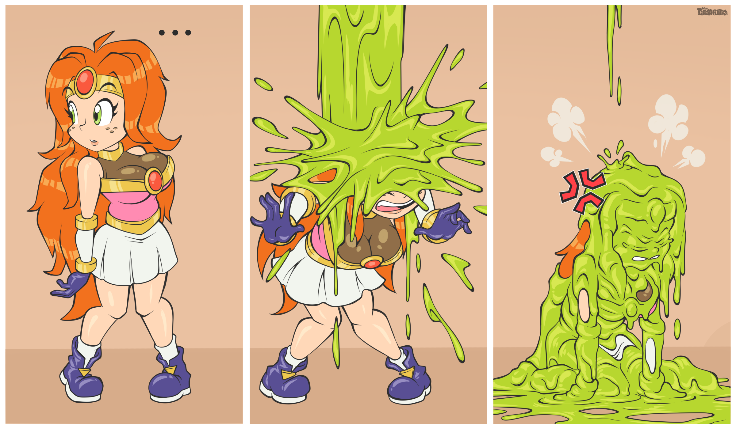 COMM: Mimi got slimed! by WAMCajarito -- Fur Affinity [dot] net