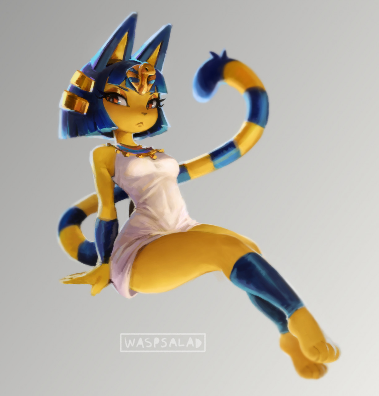 Ankha by waspsalad -- Fur Affinity [dot] net