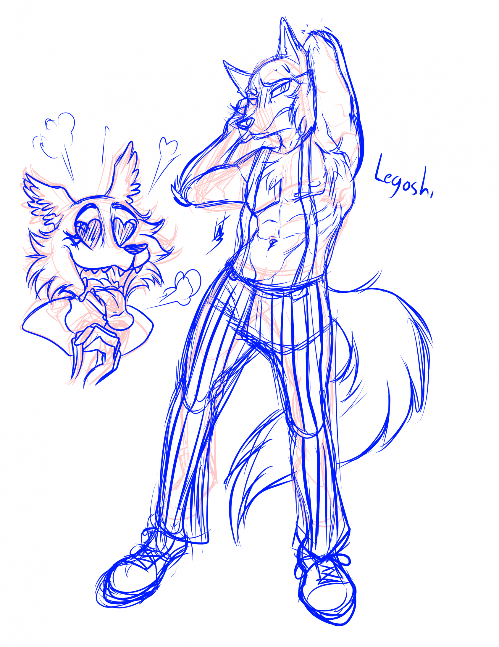 Wolfoo (from Wolfoo) + Legoshi (from Beastars) = This fusion of these two  anthro wolves ↓ - Imgflip