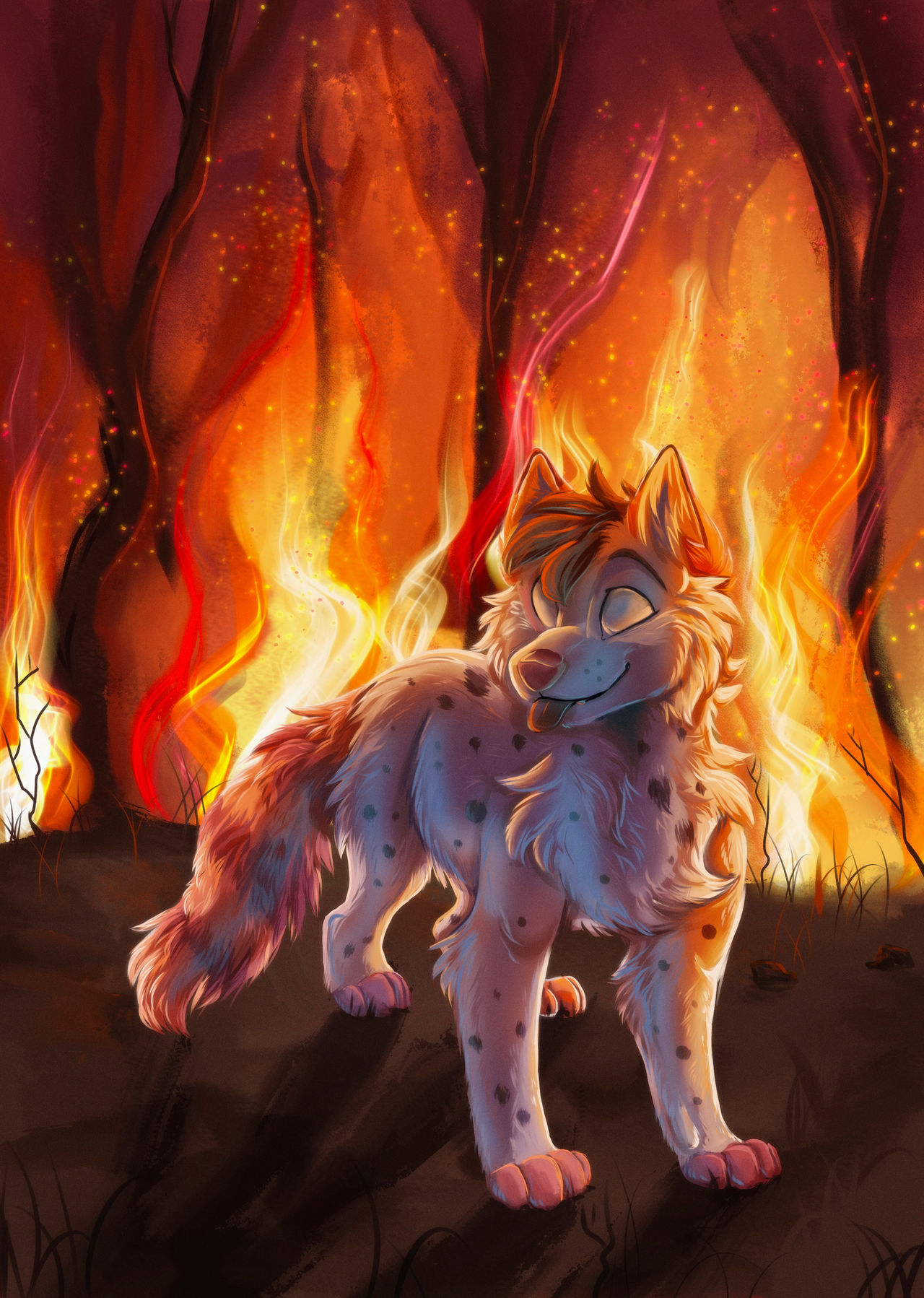 Fire walk with me by WatermelonCreature -- Fur Affinity [dot] net