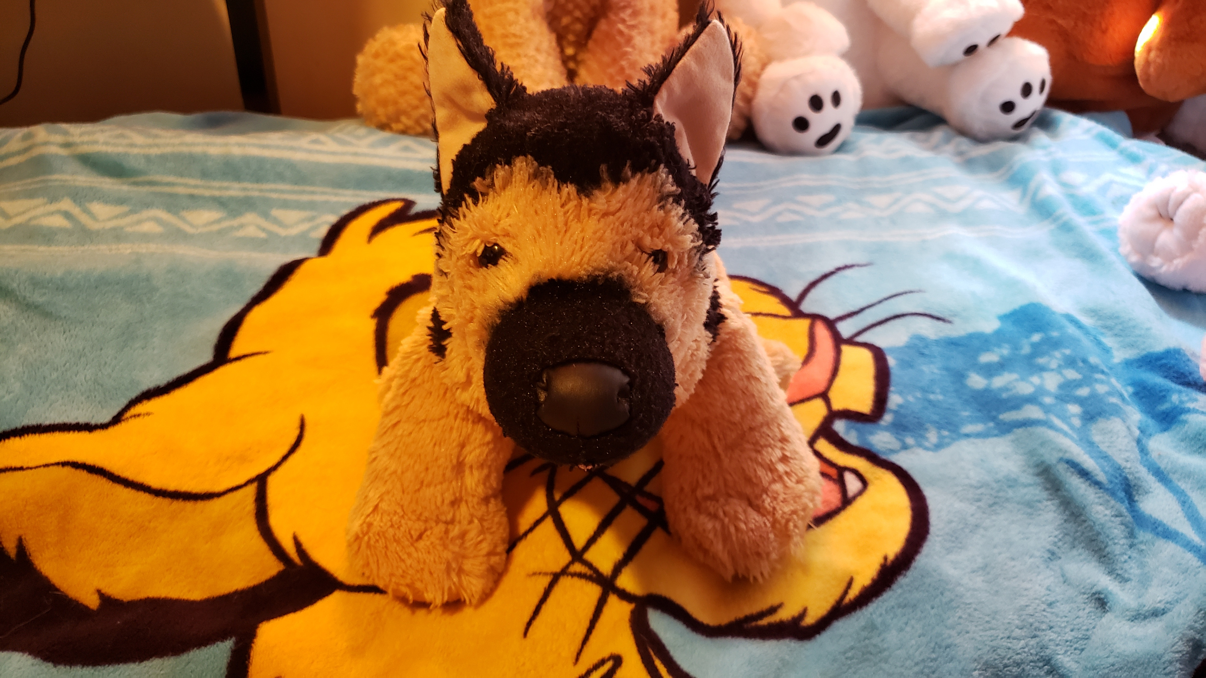 German shepherd stuffed outlet animal build a bear