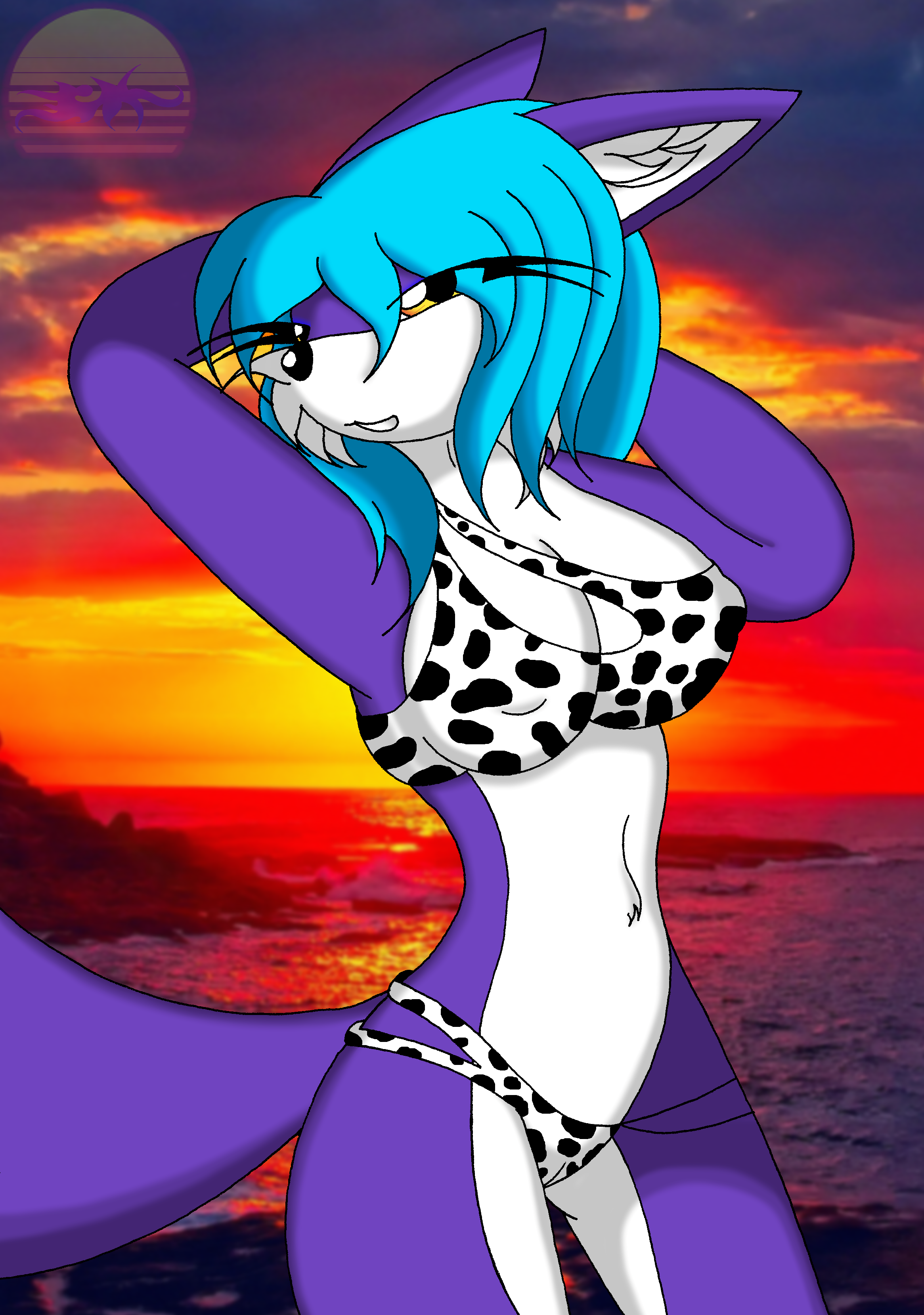 Cow bikini Show-off - Amanda by WATheAnum -- Fur Affinity [dot] net