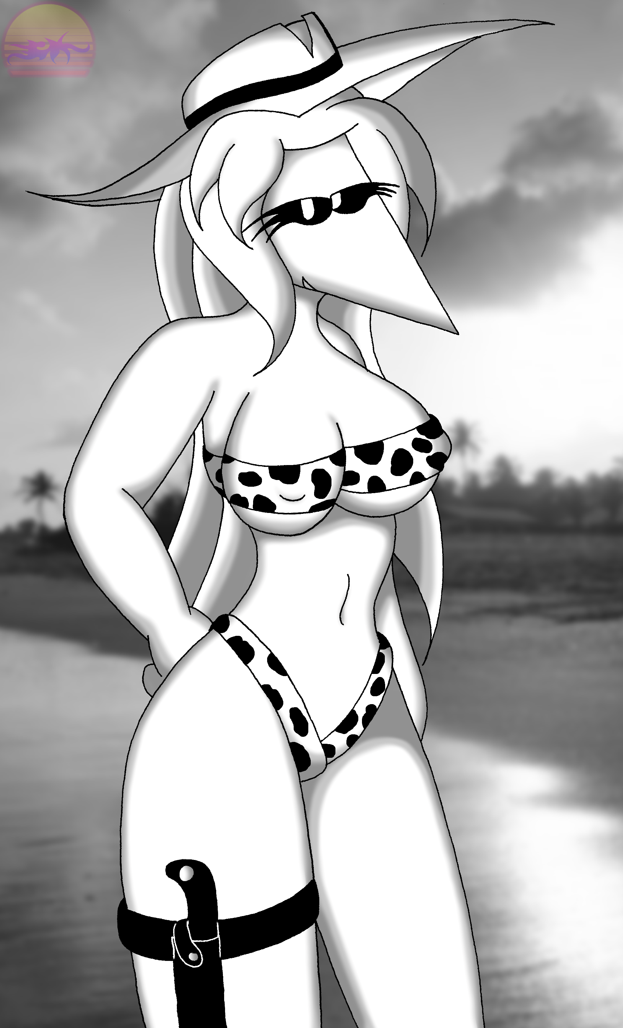 Cow bikini Show-off - Ms Fire by WATheAnum -- Fur Affinity [dot] net