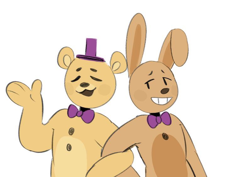 New Springbonnie and Fredbear by N4STYR4BBiT -- Fur Affinity [dot] net