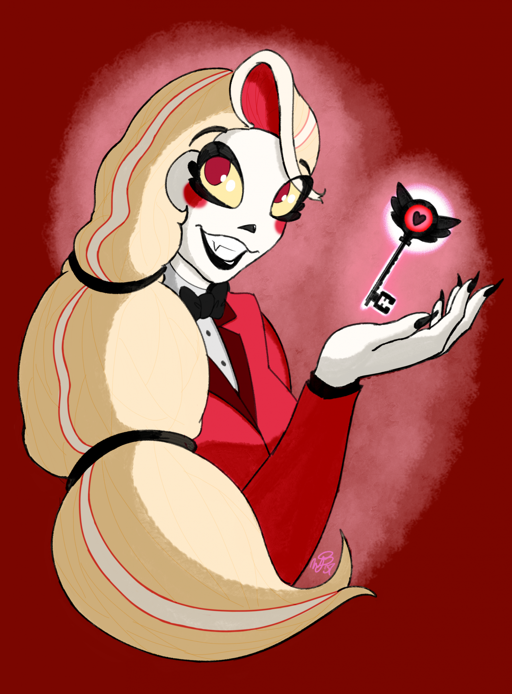 Enjoy Your Stay (Hazbin Hotel Fan-Art) by WDS37 -- Fur Affinity [dot] net