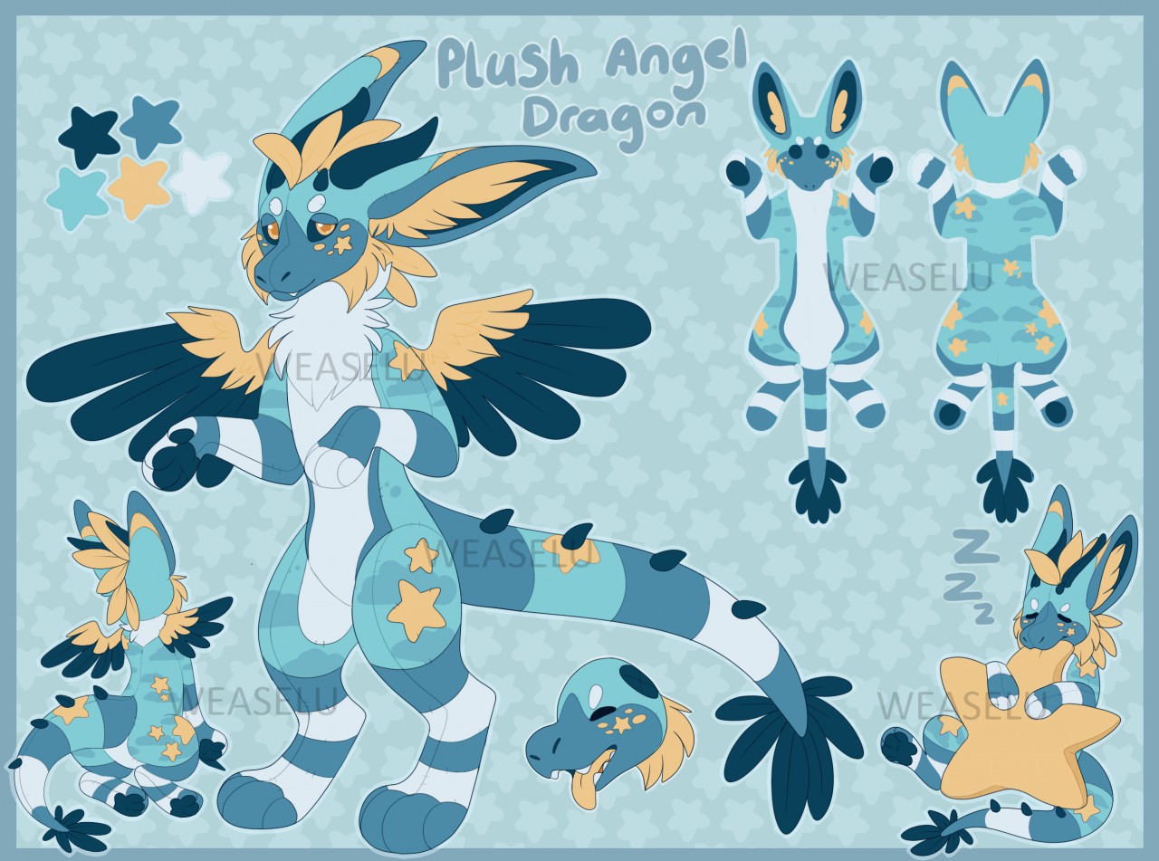 Dutch angel cheap dragon plush