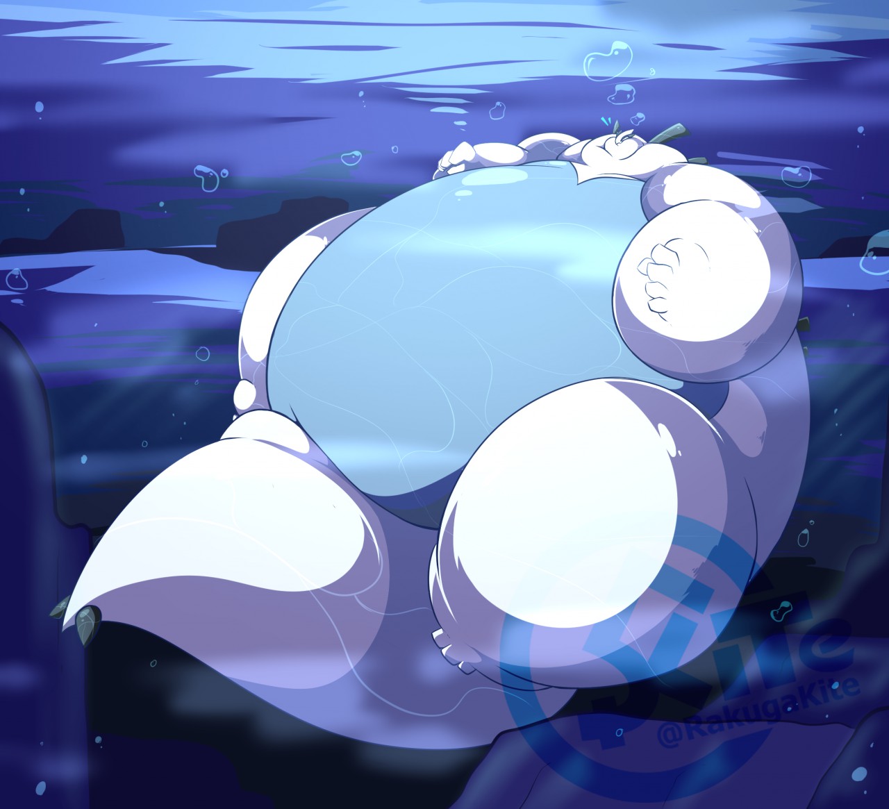 Lugia Underwater by ryanthescooterguy on DeviantArt