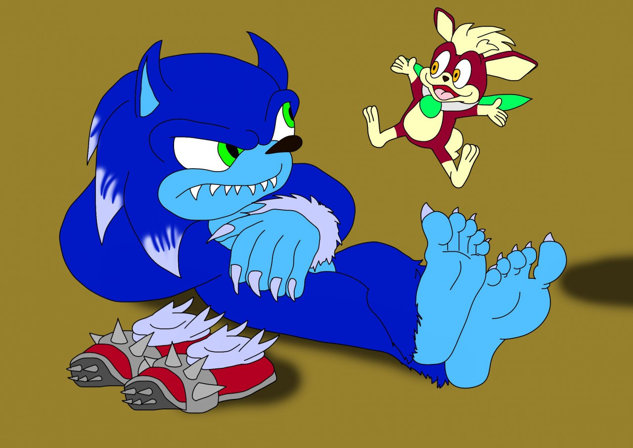 Sonic the werehog's feet by Welcome_to_JollyVille -- Fur Affinity dot ...