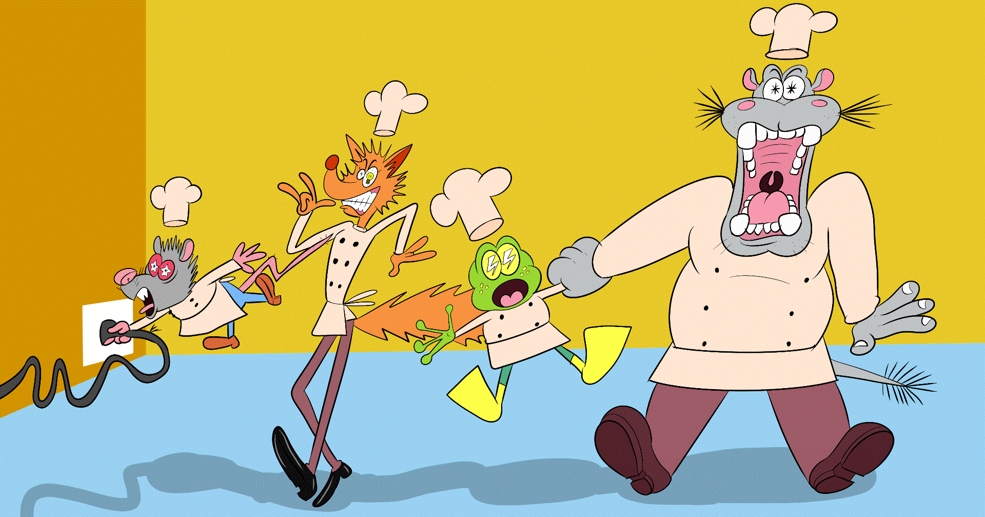 The Pastry Gang get zapped! by Welcome_to_JollyVille -- Fur Affinity [dot]  net