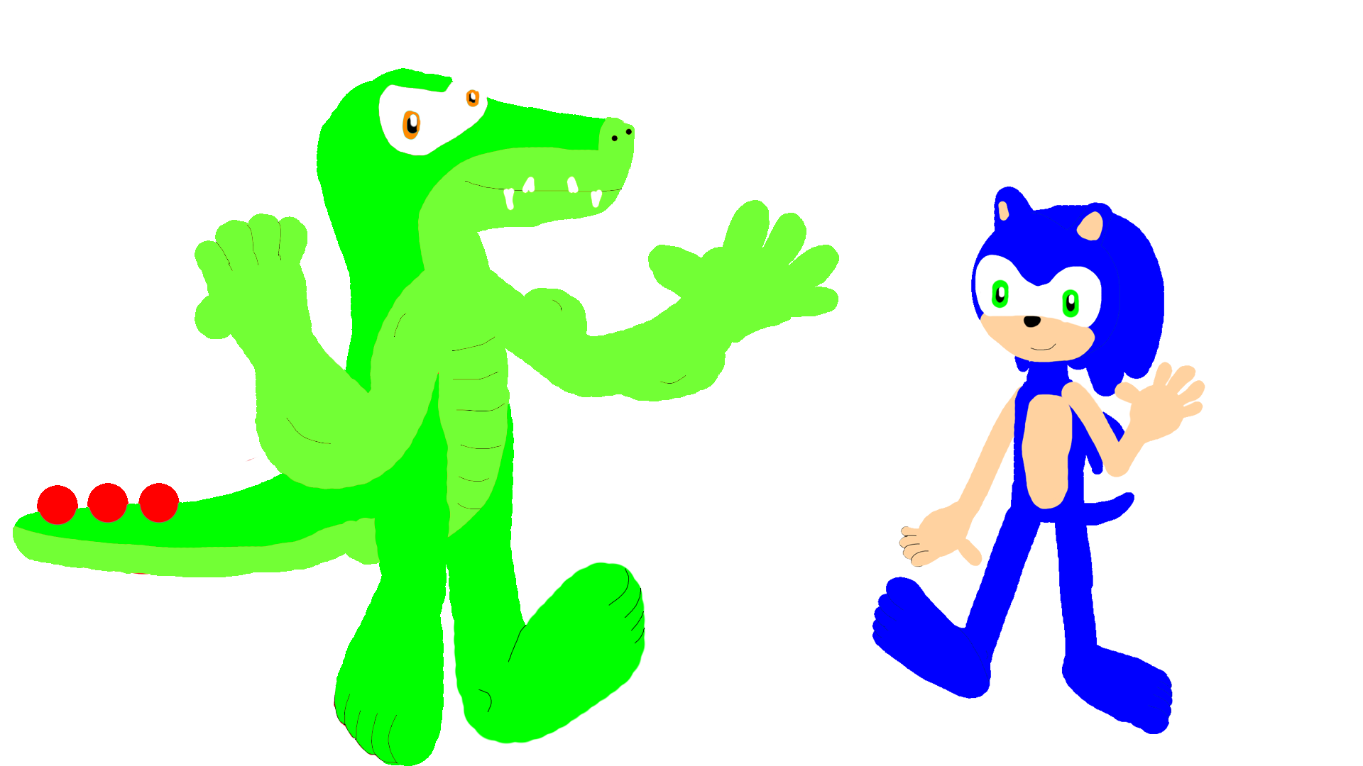 Sonic and vector naked sfw by Wereboy-Ryan -- Fur Affinity [dot] net