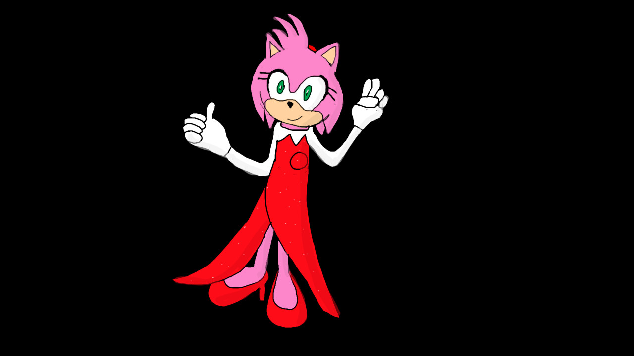 amy rose and sonic sonic x