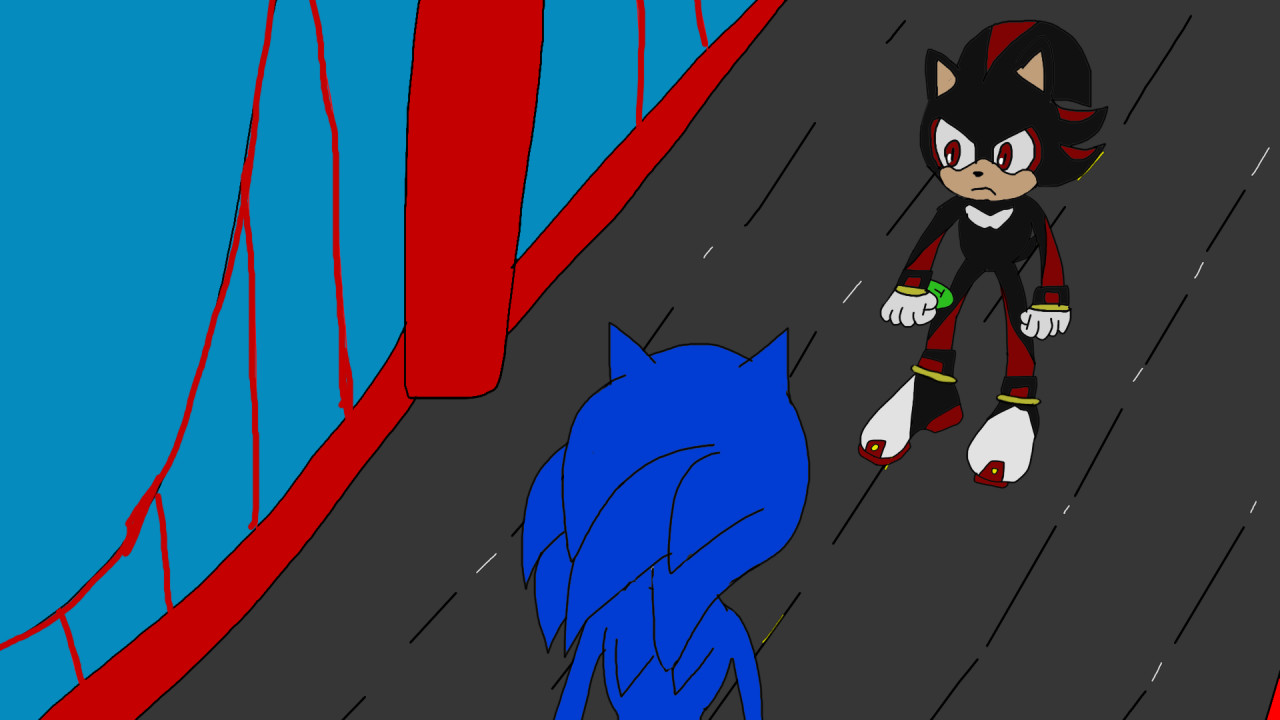 Movie Ryan, and Sonic vs Movie Shadow by Wereboy-Ryan -- Fur Affinity [dot]  net