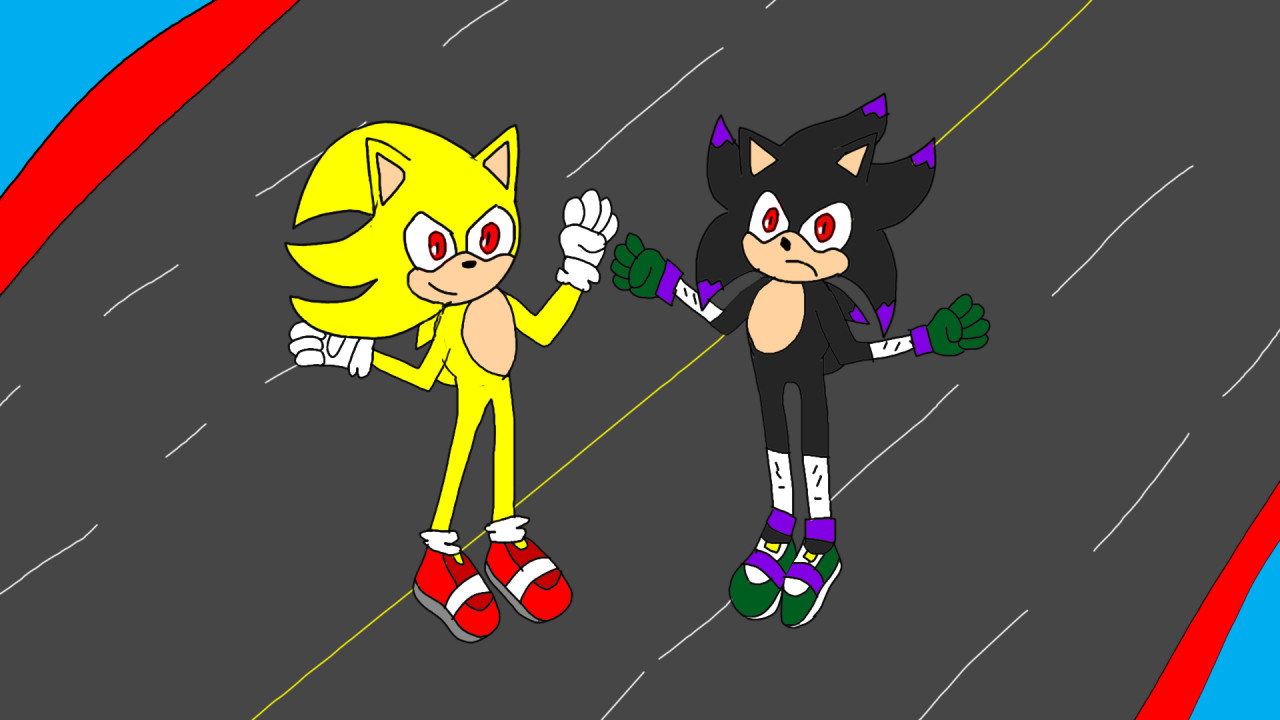 Movie super Sonic and Movie Ryan by Wereboy-Ryan -- Fur Affinity [dot] net