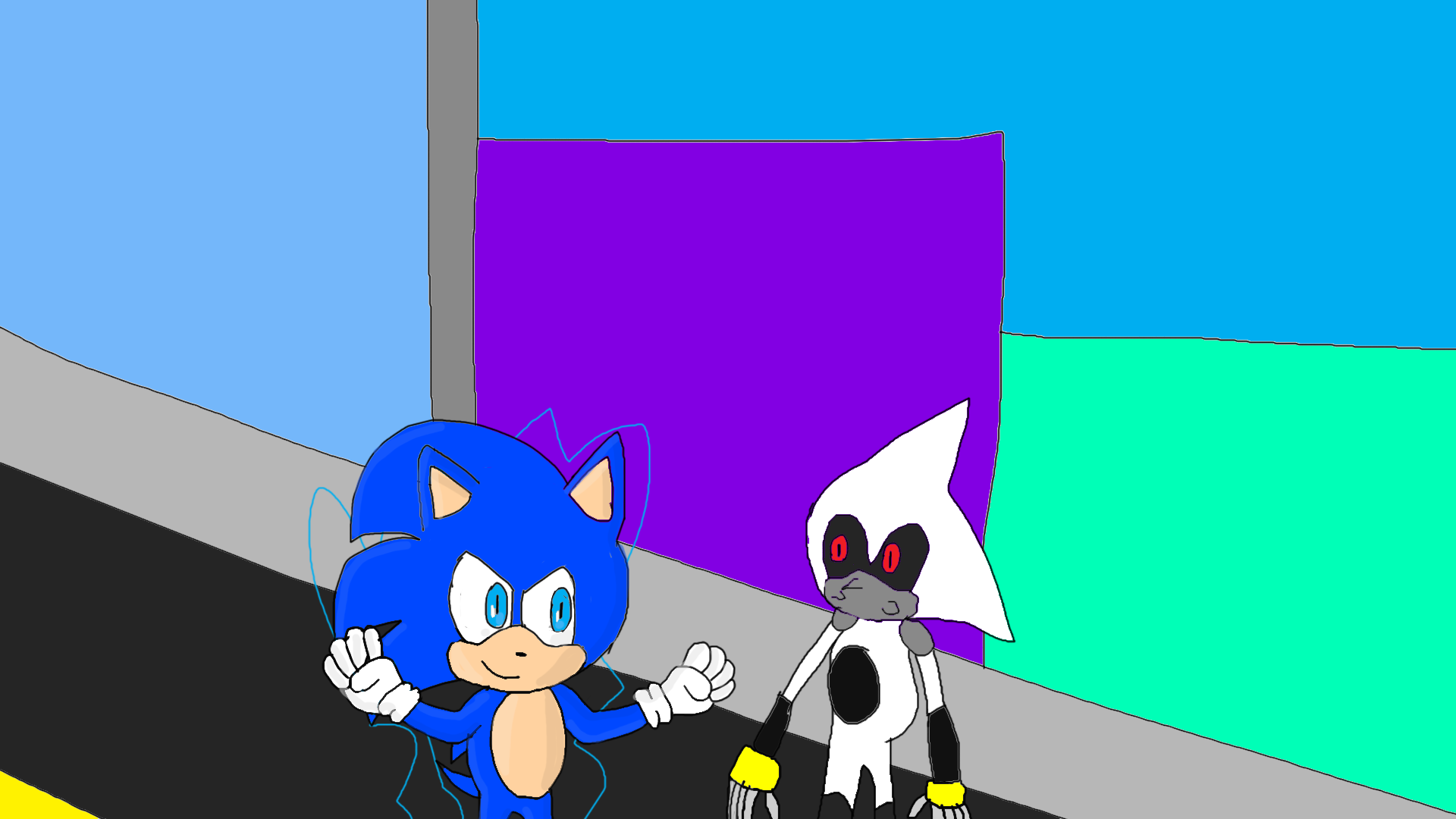 sonic vs metal sonic movie