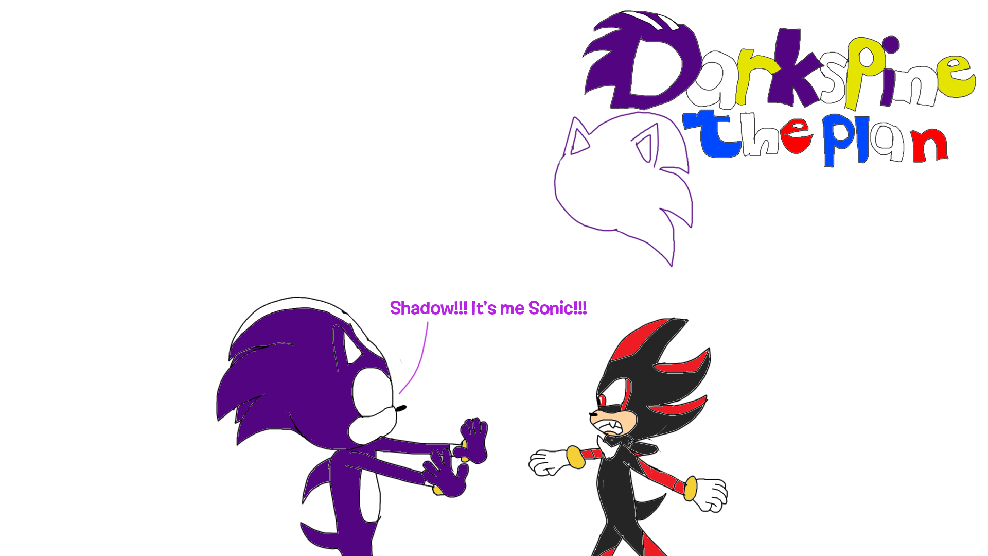 darkspine sonic in 2023  Sonic, Sonic art, Sonic and shadow