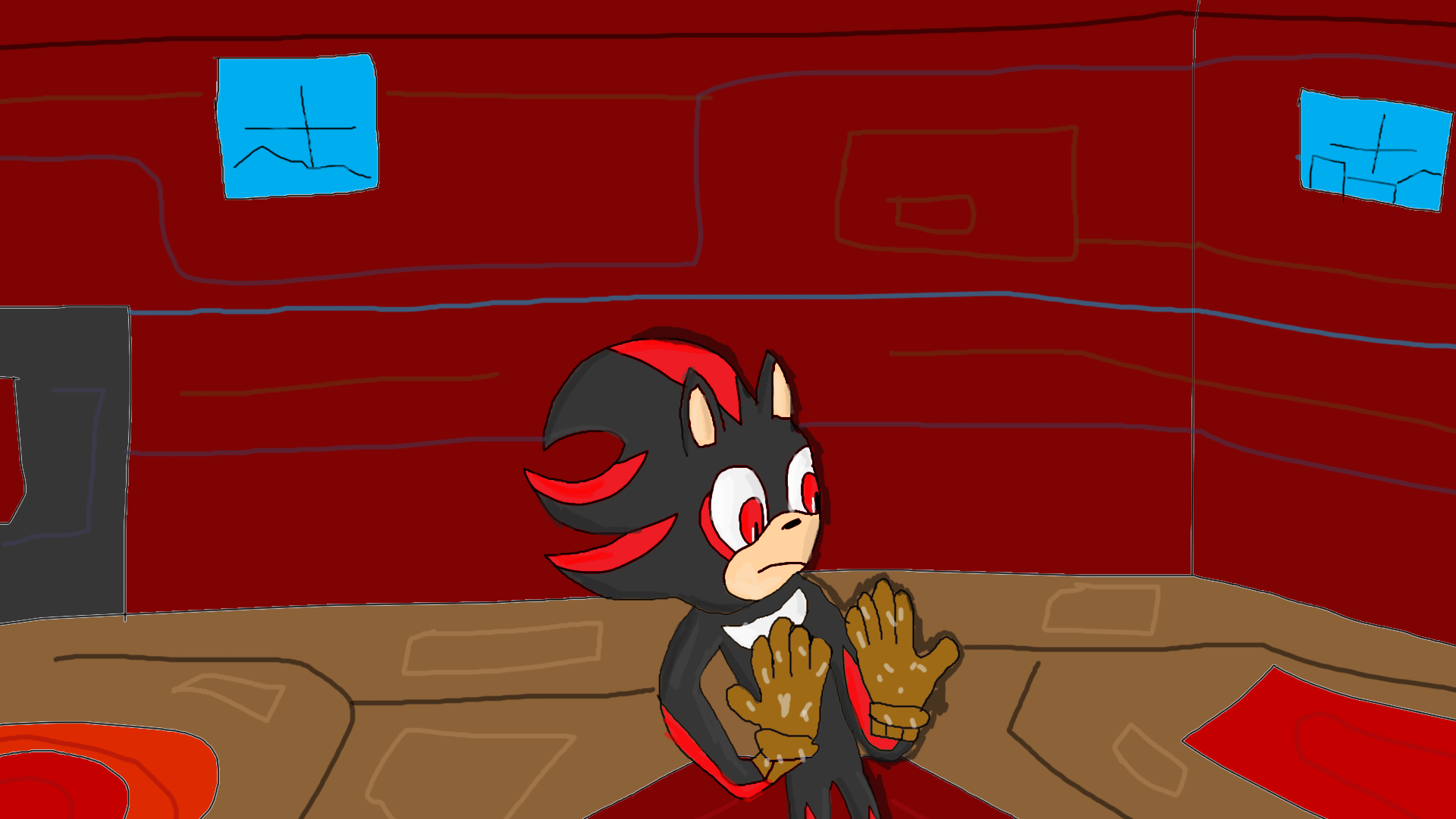 Movie Ryan, and Sonic vs Movie Shadow by Wereboy-Ryan -- Fur Affinity [dot]  net