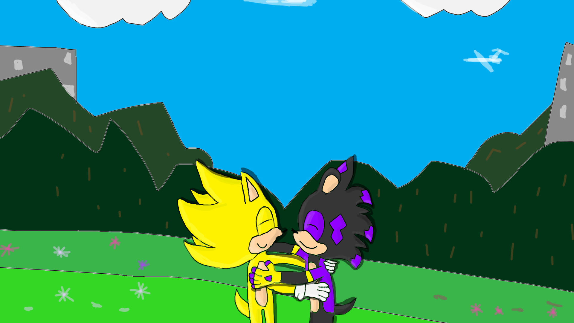 Movie super Sonic and Movie Ryan by Wereboy-Ryan -- Fur Affinity [dot] net