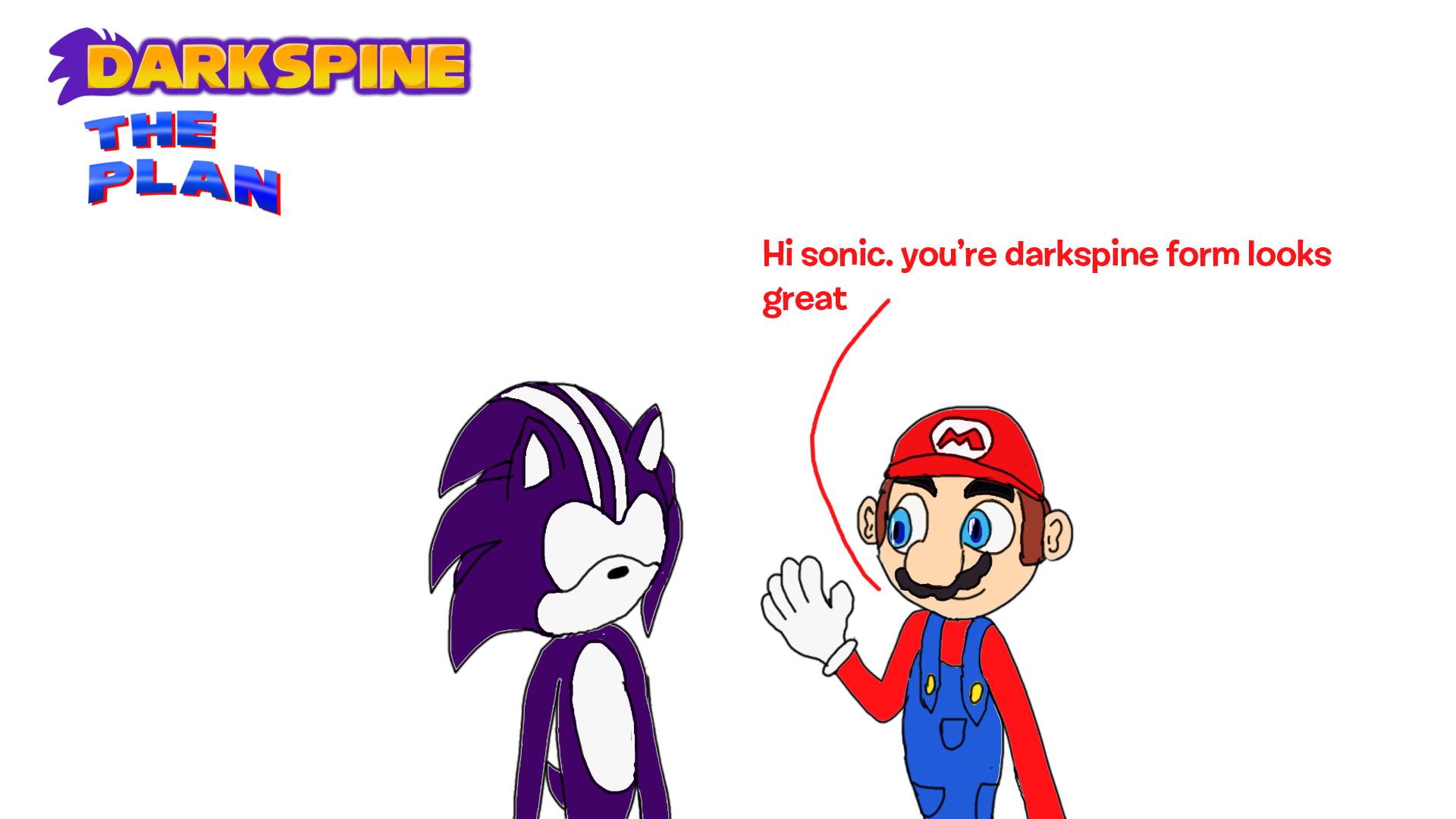 darkspine sonic by luizespalhalixo on Newgrounds