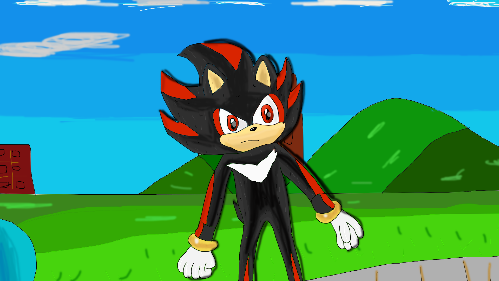 Movie Ryan, and Sonic vs Movie Shadow by Wereboy-Ryan -- Fur Affinity [dot]  net