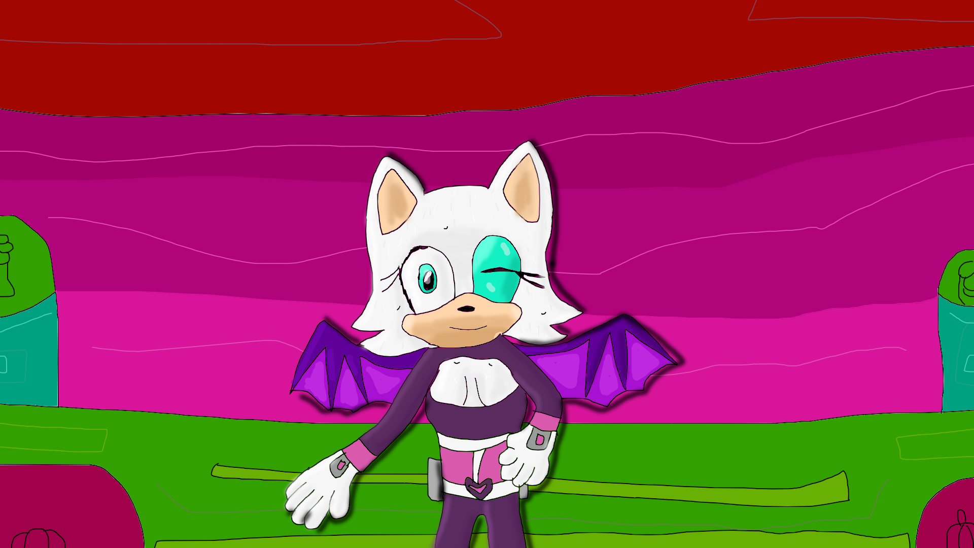 rouge the bat sonic heroes outfit