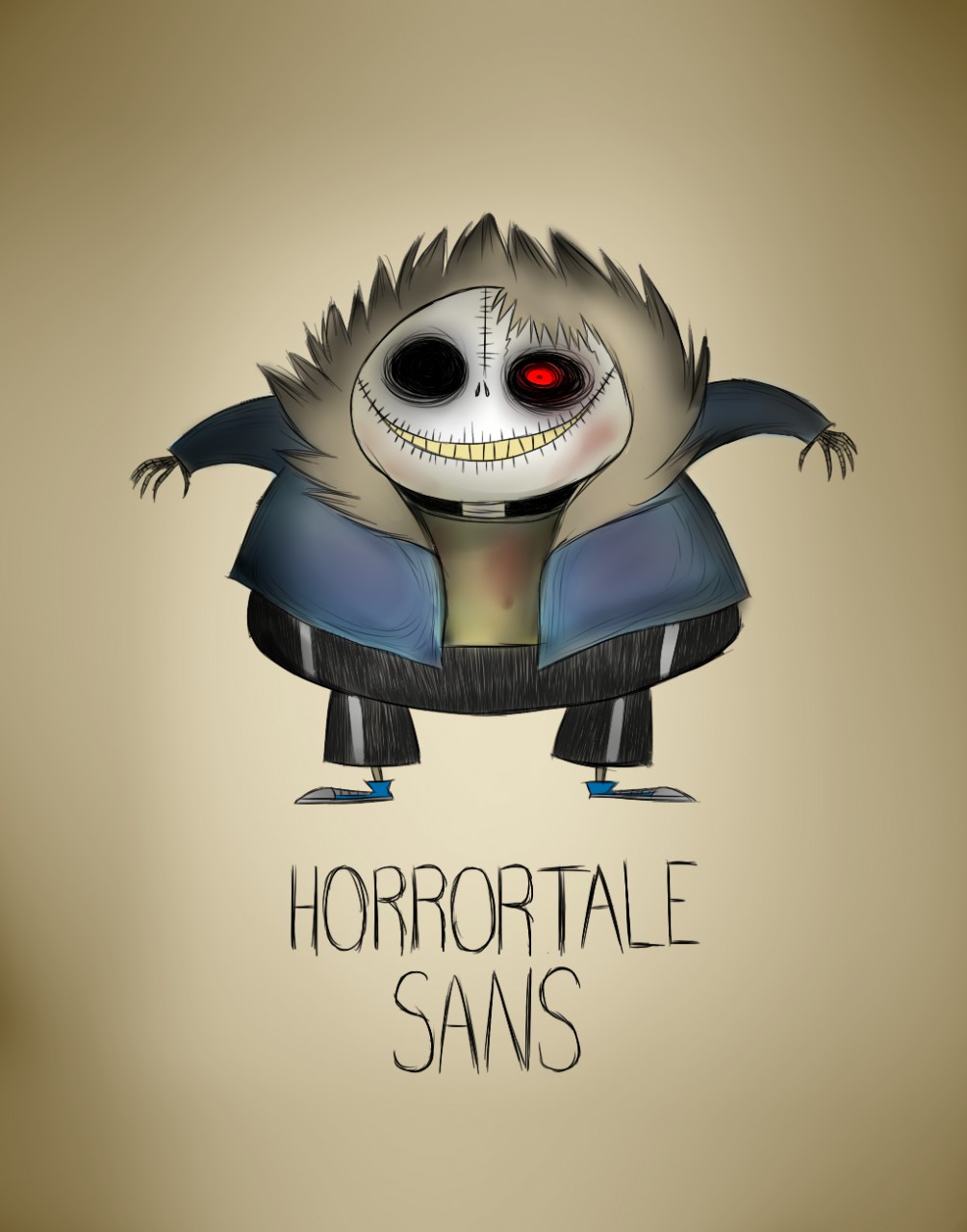 How tall is horrortale Sans?