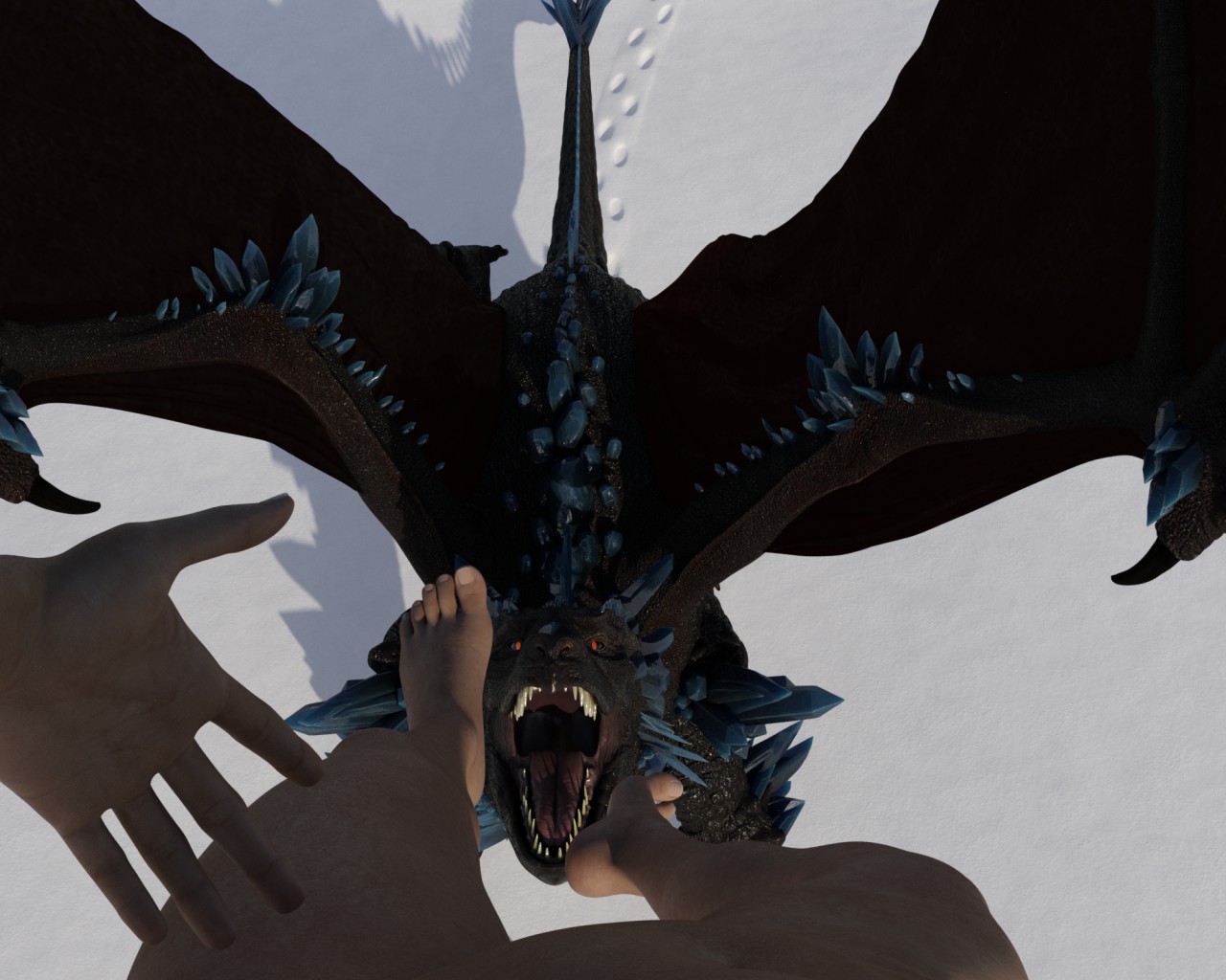 Dragon pov vore