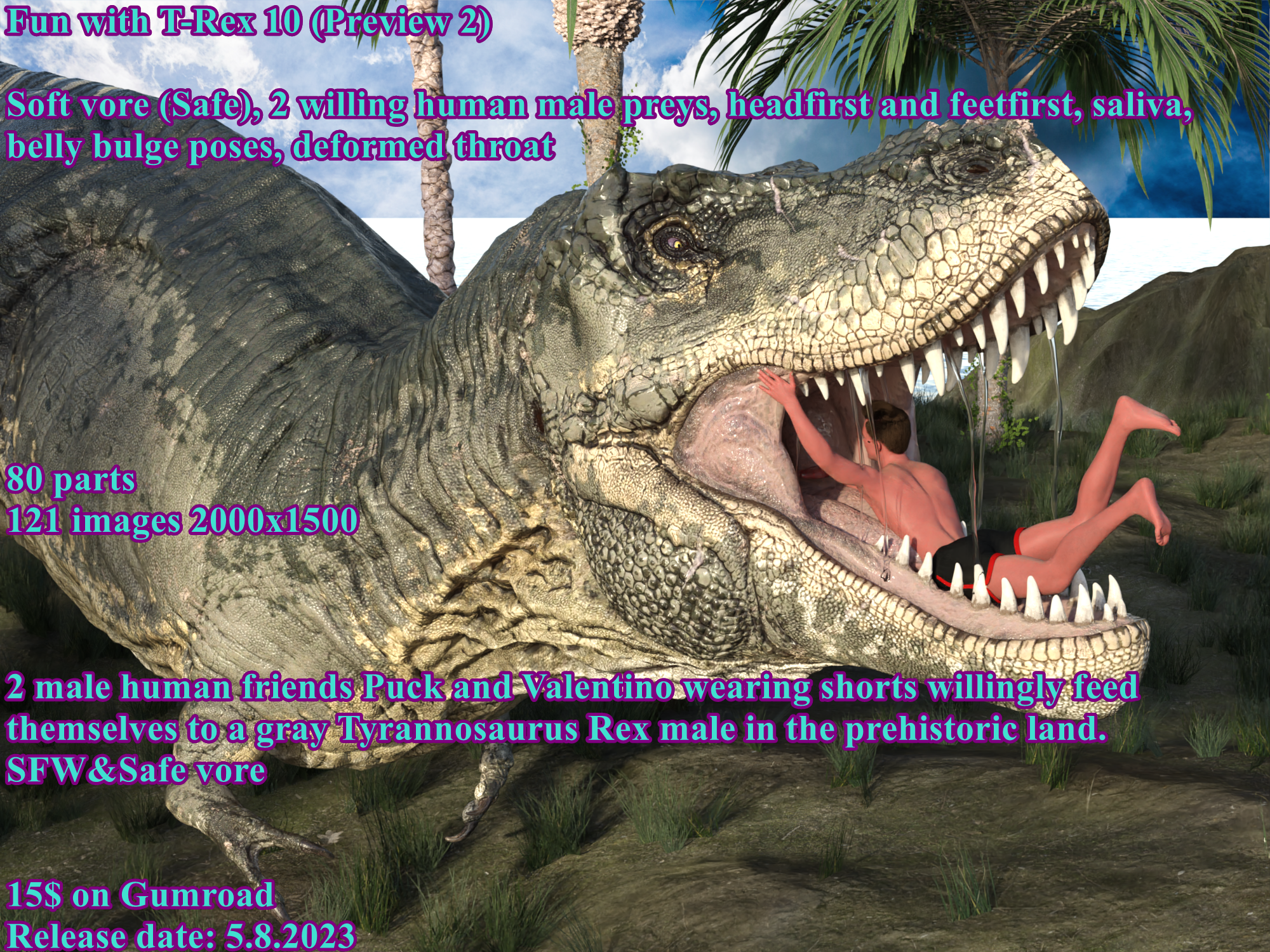 T. rex Yutyrannus test shots - Welcome to Creative Beast Studio