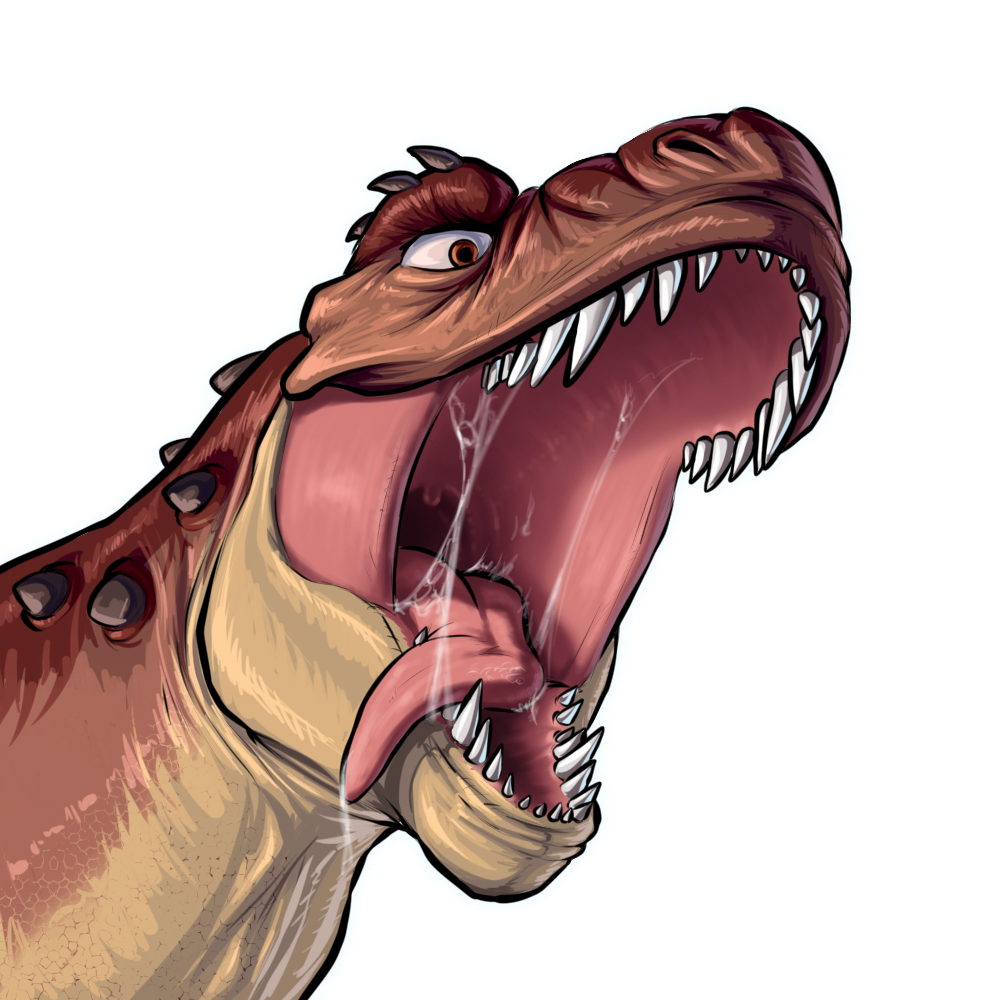 Momma Dino sticker