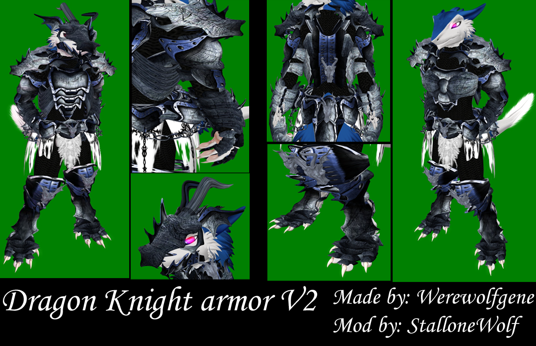 Sl Dragon Knight V2 Sneak Peek By Werewolfgene Fur Affinity Dot Net