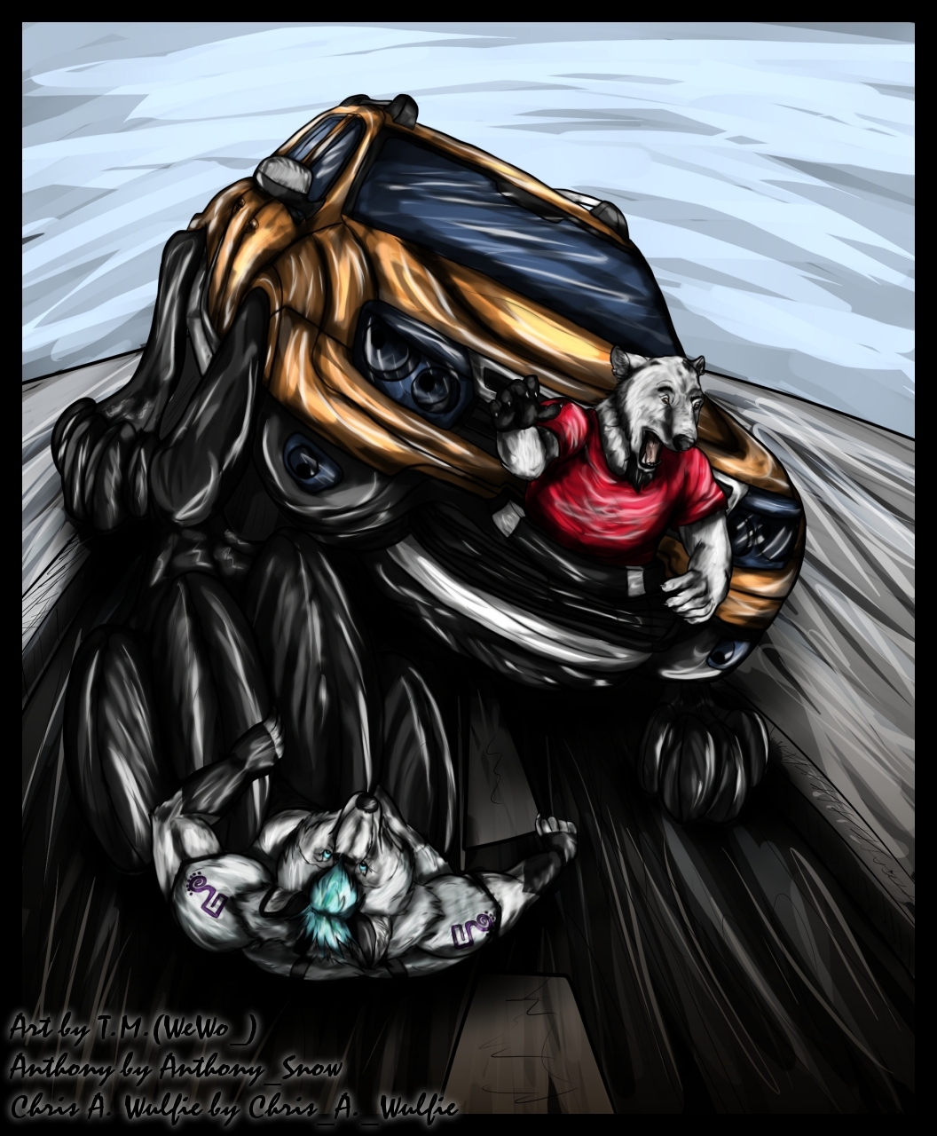 YCH - Car Vore by WeWo_ -- Fur Affinity [dot] net