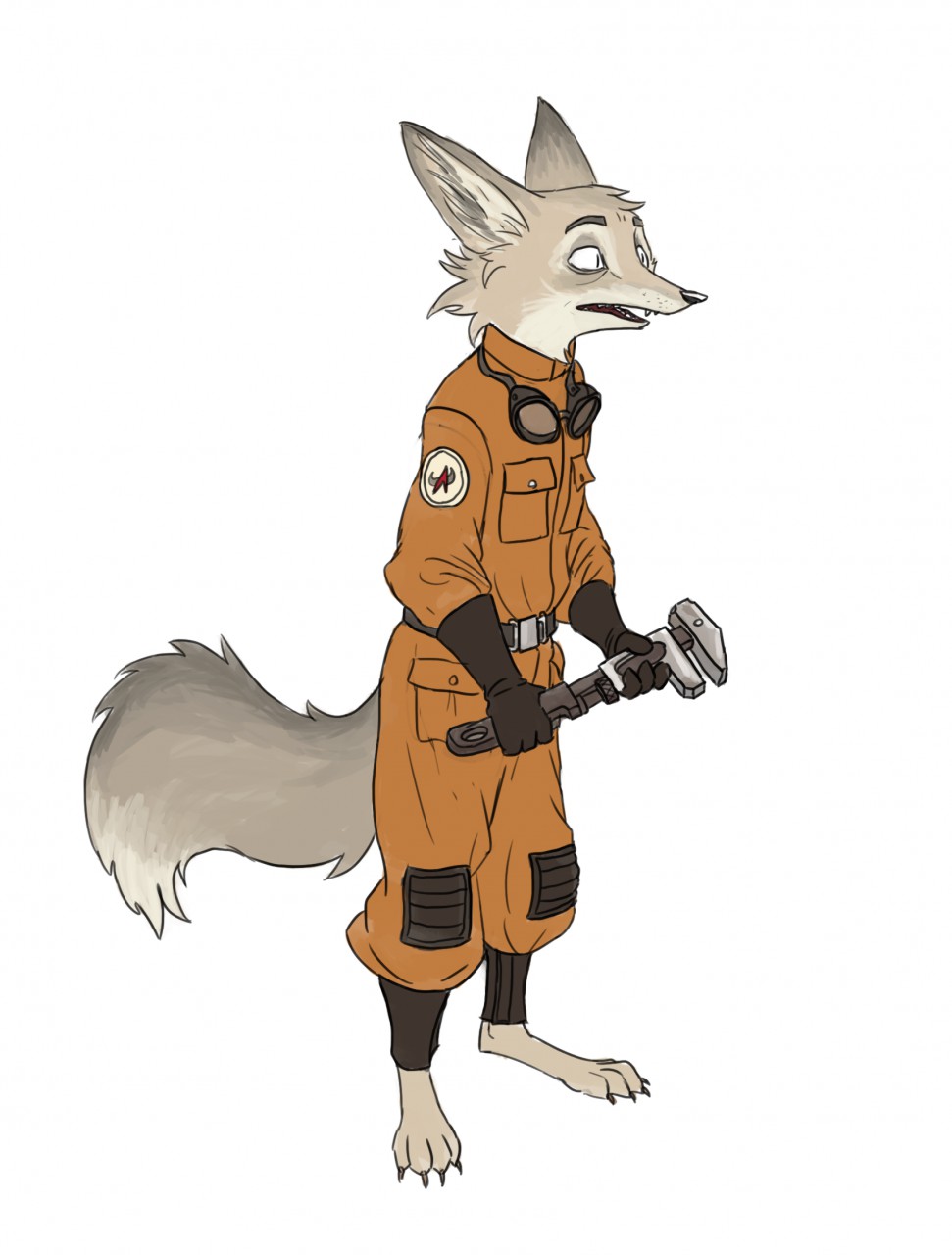 Engineer gaming by Fatfox4ever25 -- Fur Affinity [dot] net