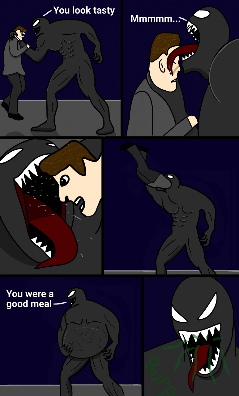 Venom Vore by What_Am_l_doing -- Fur Affinity [dot] net