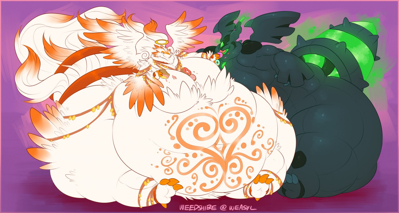 Zekrom & Reshiram gooTF by aji -- Fur Affinity [dot] net