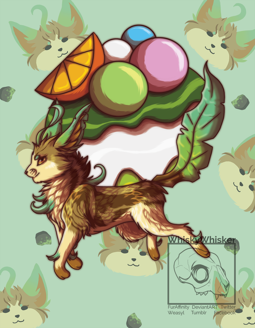 Leafeon Digital Download - Pokémon