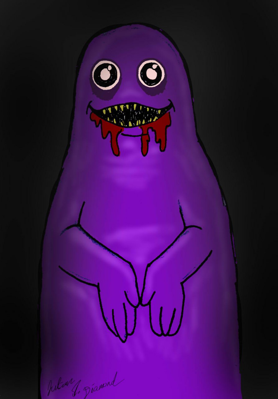 The Grimace by whitecougar -- Fur Affinity [dot] net