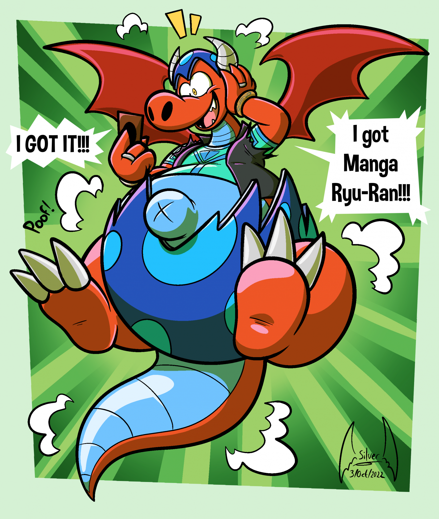Manga Ryu Ran Color by WhiteKnightDragonite -- Fur Affinity [dot] net