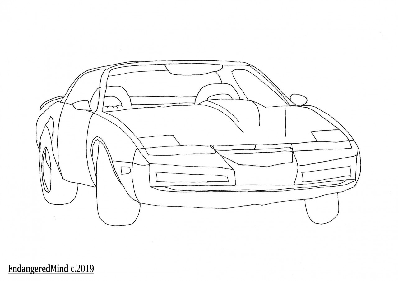 Knight Rider Coloring Pages
