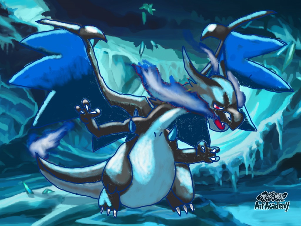 Mega Charizard X Pokemon X and Y Pencil Drawing by JoltKid on DeviantArt