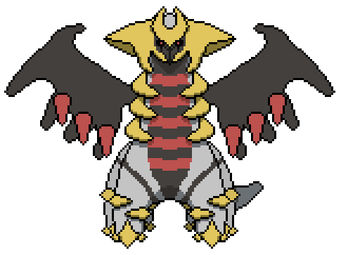 Giratina Origin Forme Pixel Over, I made these (Pix overs, …