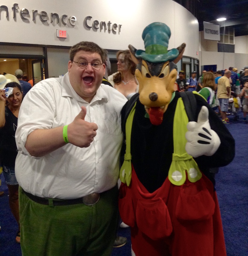 Me with the real-life Peter Griffin! by wile_e2005 -- Fur Affinity [dot] net