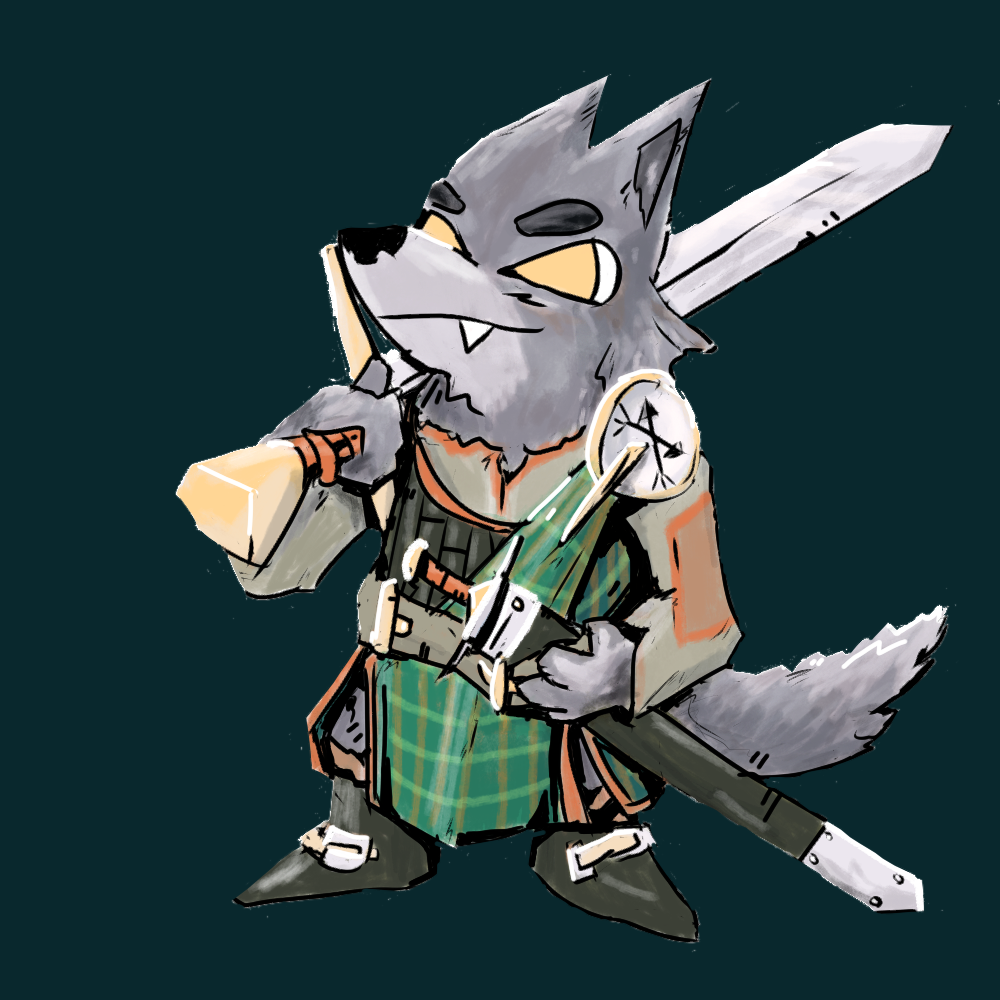 Iron Clan Wolf : Root Fan Art by willfish -- Fur Affinity [dot] net