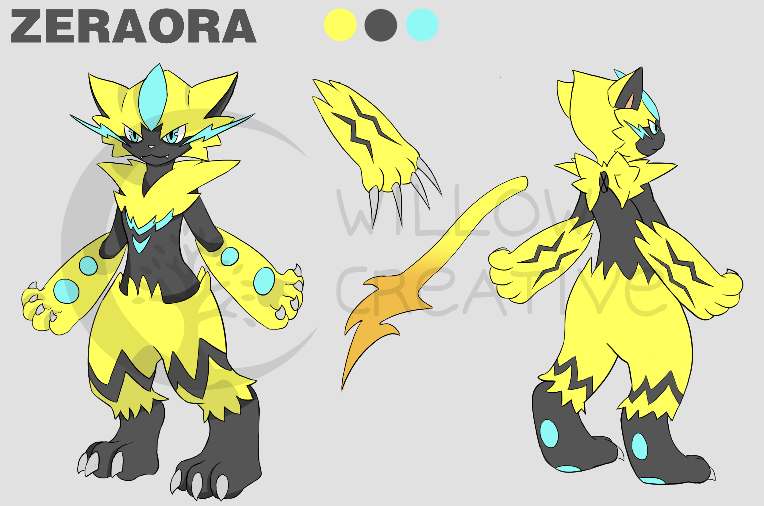 Zeraora makes a great popcorn machine! [OC] : r/pokemon