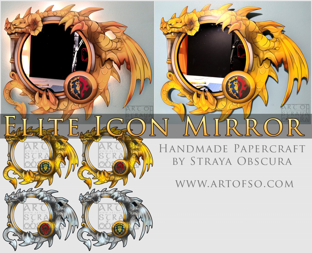 WoW: Elite Icon Mirror by WindGoddess -- Fur Affinity [dot] net