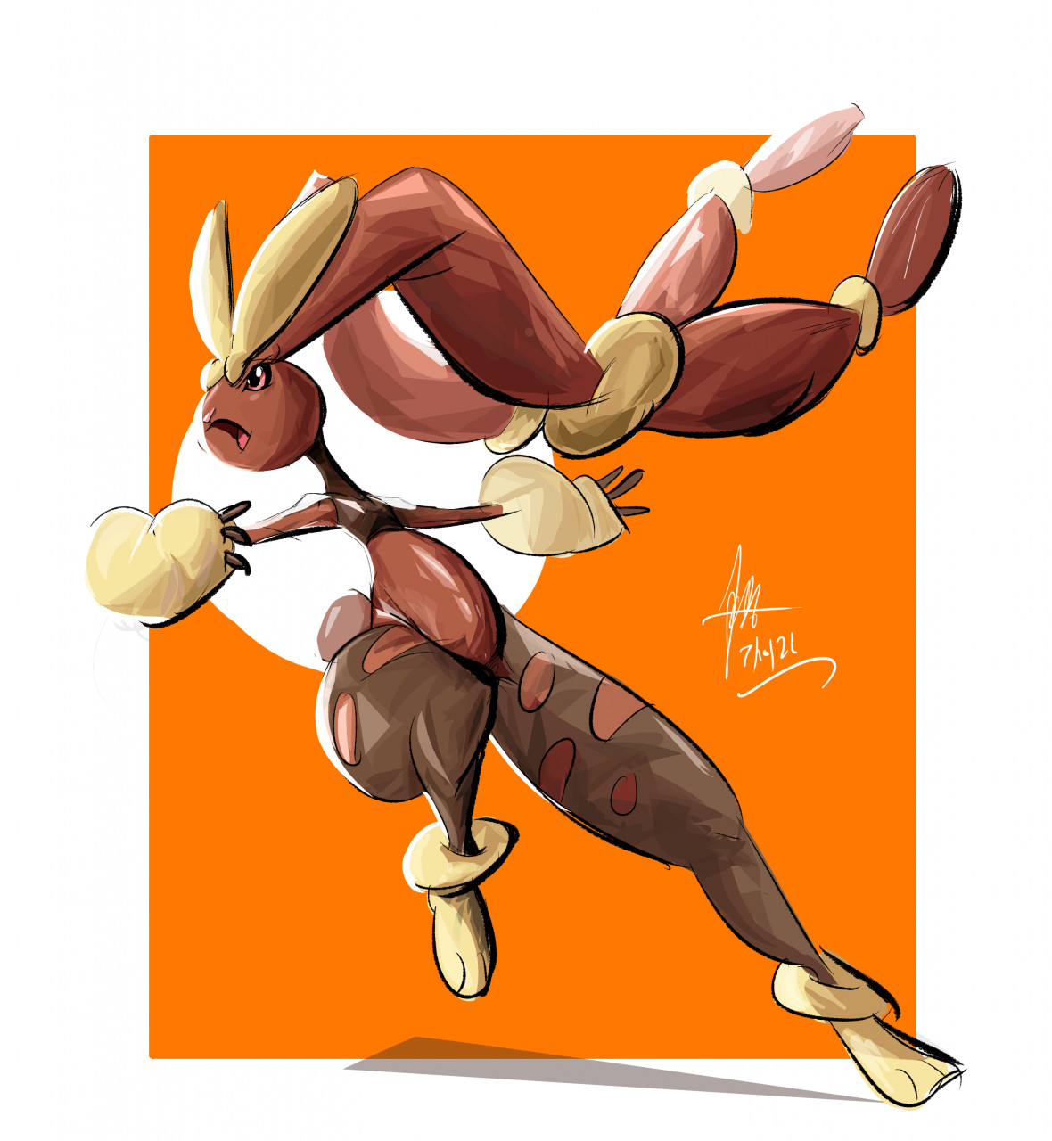 Mega lopunny fanart