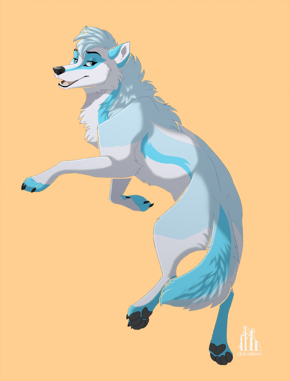 speed paint: wolf by Maddworld -- Fur Affinity [dot] net