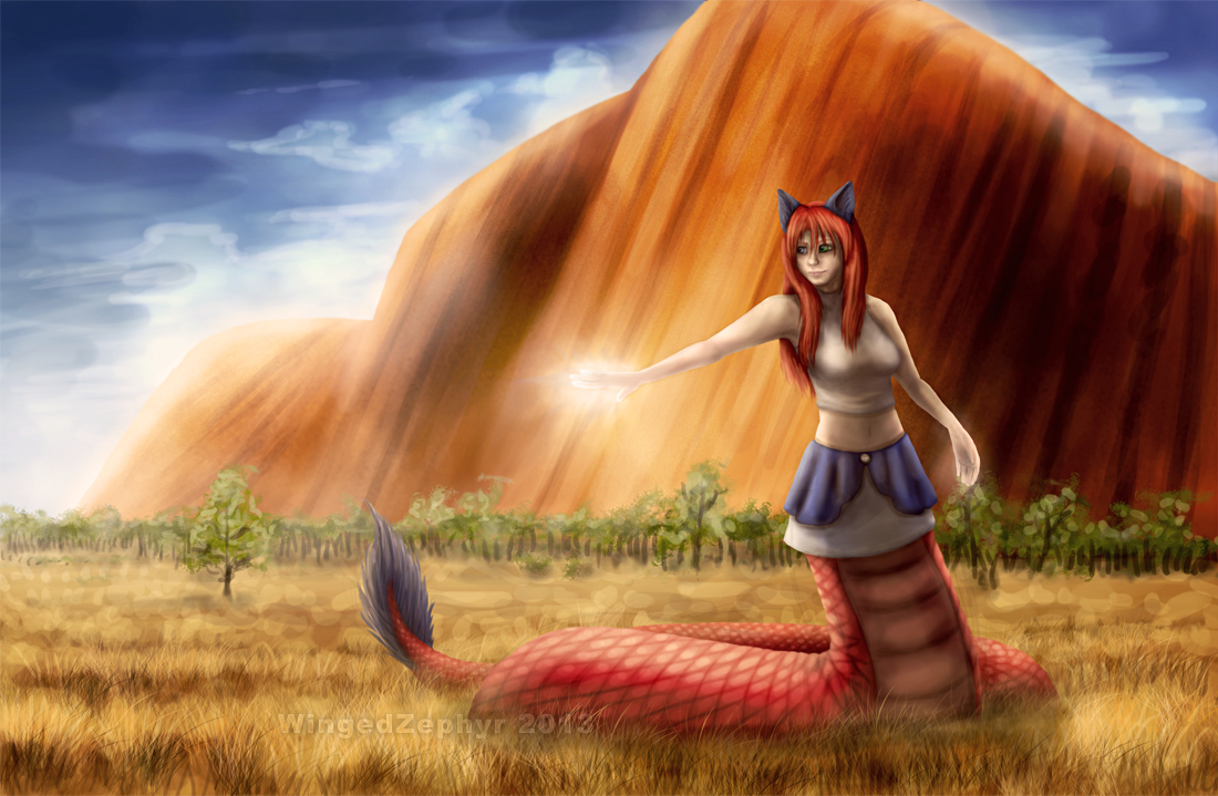 Sans AU Lamia/Naga by Jundi -- Fur Affinity [dot] net